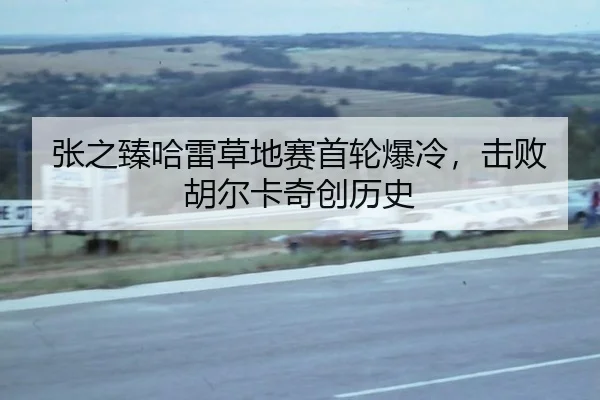 张之臻哈雷草地赛首轮爆冷，击败胡尔卡奇创历史